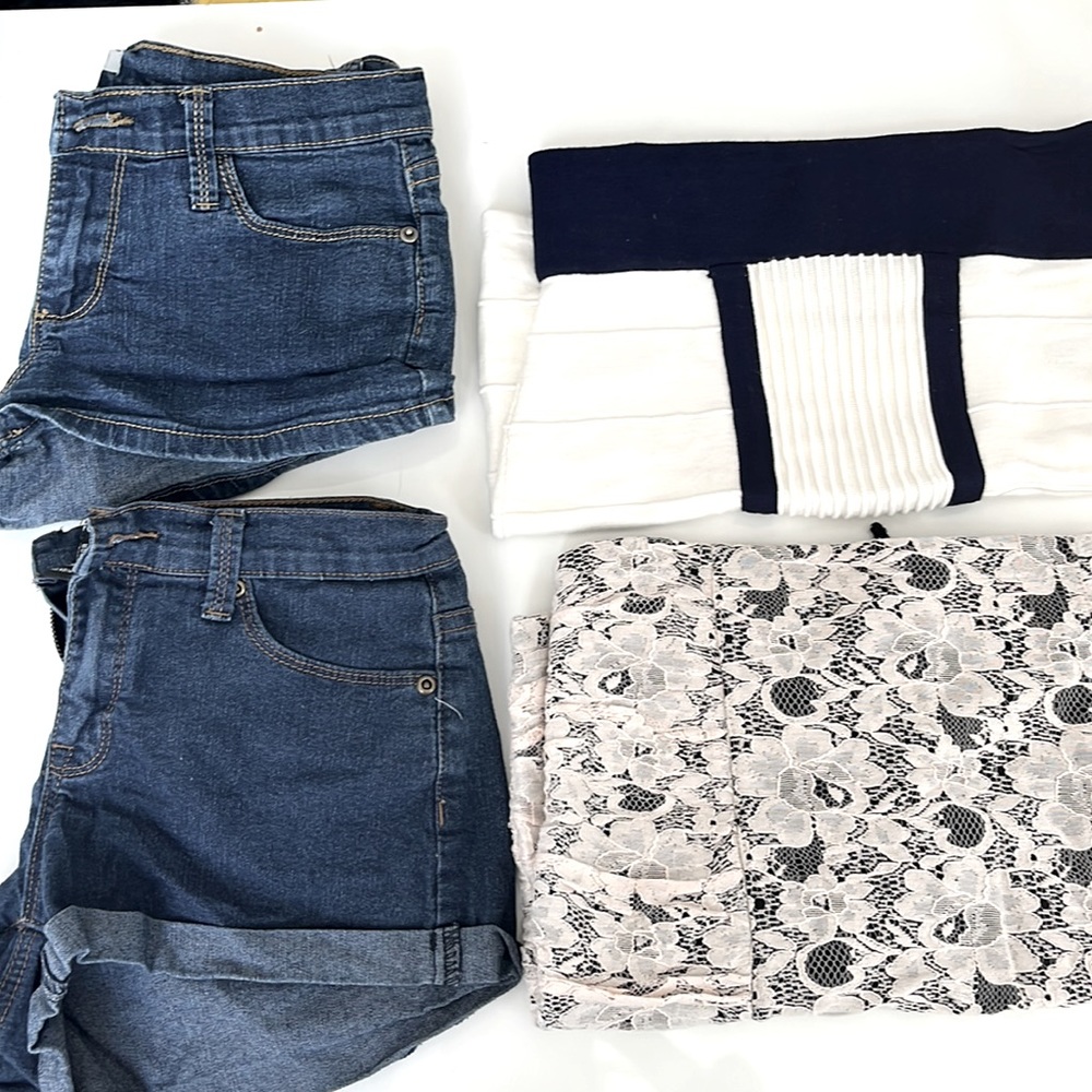 Summer Shorts and Skirts Lot of 4
